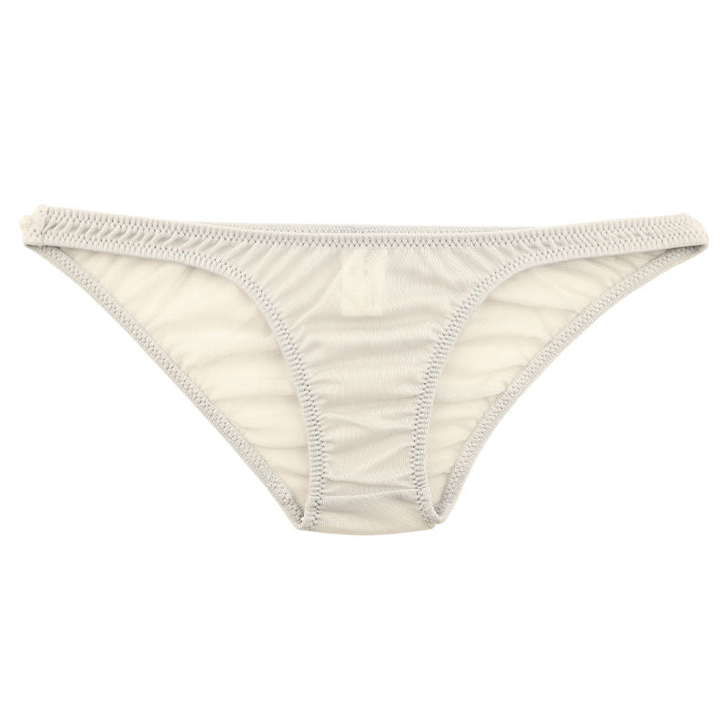 La-Pomme Airy Sheer Half-Back Briefs Made with NHK Fabric - Comfortable, Lightweight Lingerie 318160