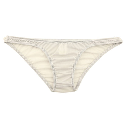 La-Pomme Airy Sheer Half-Back Briefs Made with NHK Fabric - Comfortable, Lightweight Lingerie 318160