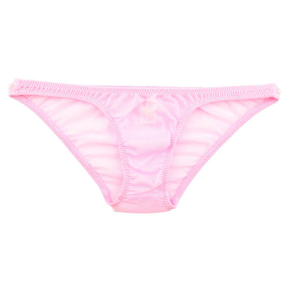 La-Pomme Airy Sheer Half-Back Briefs Made with NHK Fabric - Comfortable, Lightweight Lingerie 318160