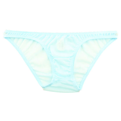 La-Pomme Airy Sheer Half-Back Briefs Made with NHK Fabric - Comfortable, Lightweight Lingerie 318160