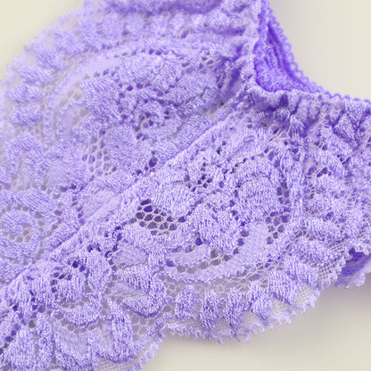 La-Pomme Stretch Lace All-Lace G-String Shorts 319222