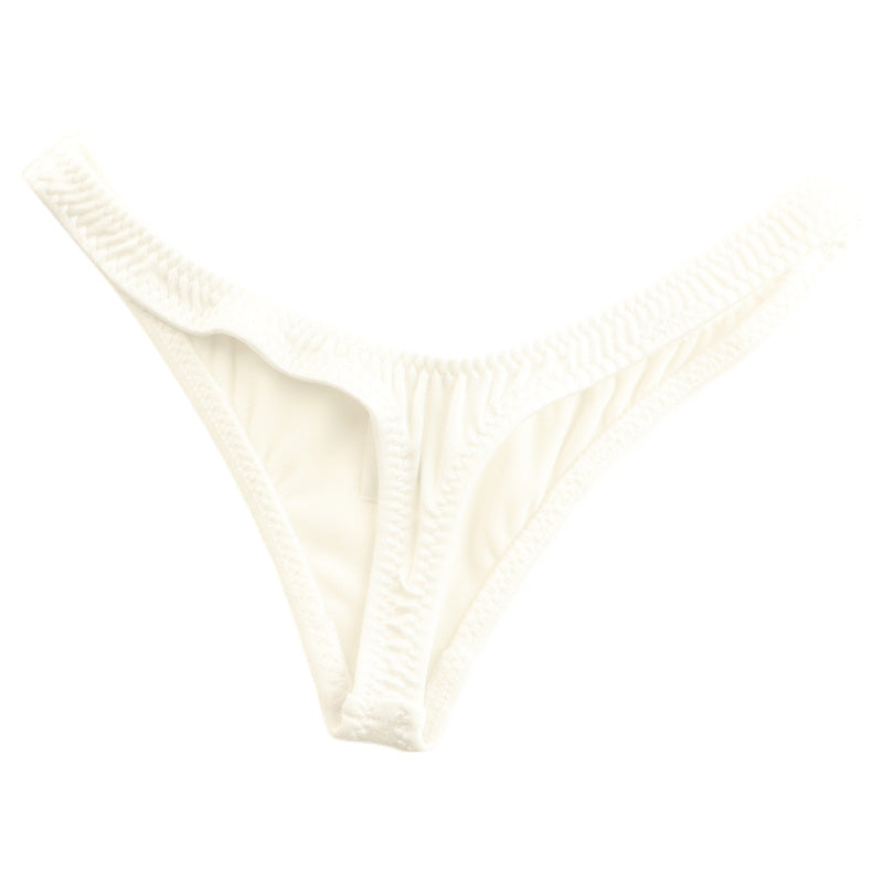 La Paume TSK fabric, attractive T-front, extremely small design, half-back shorts 319231