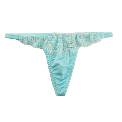 La-Pomme SSS Fabric Stretch Lace G-String Shorts 319234