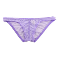 ラ・ポーム 柔らかNHK素材 フルバックショーツ 透け感シースルー くい込みデザイン 319237