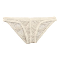 ラ・ポーム 柔らかNHK素材 フルバックショーツ 透け感シースルー くい込みデザイン 319237