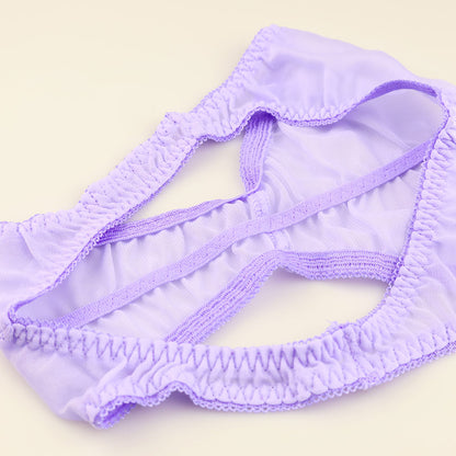 La Paum Soft NHK Material Full-Back Shorts with Sheer, Pinch-in Design (Product Code: 319237)