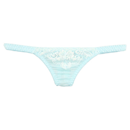La-Pomme: Ultra-shallow nano T-back shorts featuring NHK fabric and beautiful lace, 319244