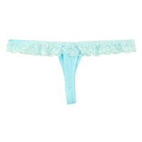 ラ・ポーム SSS生地使用 レディースTフロントTバックショーツ 透け感レースでセクシー＆エレガント 快適フィットで魅力的な一枚 320105