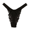 La Paum Gorgeous Lace &amp; Sheer T-Back Panties, Lightweight 20 Half Material, 320117