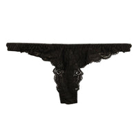 ラ・ポーム エアリーシースルー×ストレッチレース Tバックショーツ 320124