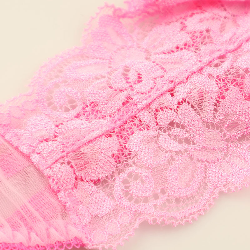 ラ・ポーム エアリーシースルー×ストレッチレース Tバックショーツ 320124