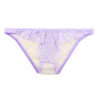 ラ・ポーム エアリーシースルー×ストレッチレース フルバックショーツ 320125