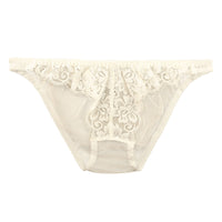 ラ・ポーム エアリーシースルー×ストレッチレース フルバックショーツ 320125