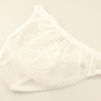 ラ・ポーム エアリーシースルー×ストレッチレース フルバックショーツ 320125