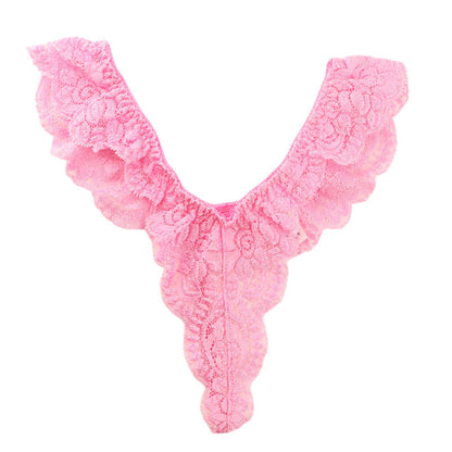 【OUTLET】ラ・ポーム ストレッチレース 総レース セクシー Ｇストリングショーツ 321130
