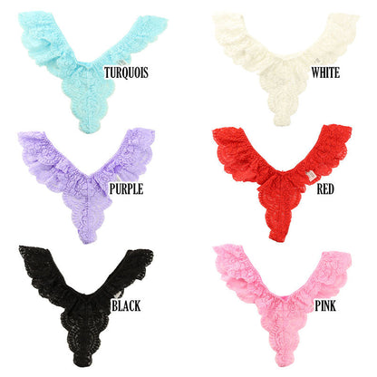 【OUTLET】ラ・ポーム ストレッチレース 総レース セクシー Ｇストリングショーツ 321130