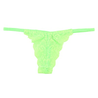 ラ・ポーム 透け感ストレッチレース使用 レディースローライズTバックショーツ 総レースデザインでセクシー＆エレガント 快適フィットで魅力的な美しさ 321241