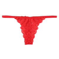 ラ・ポーム 透け感ストレッチレース使用 レディースローライズTバックショーツ 総レースデザインでセクシー＆エレガント 快適フィットで魅力的な美しさ 321241