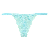 ラ・ポーム 透け感ストレッチレース使用 レディースローライズTバックショーツ 総レースデザインでセクシー＆エレガント 快適フィットで魅力的な美しさ 321241