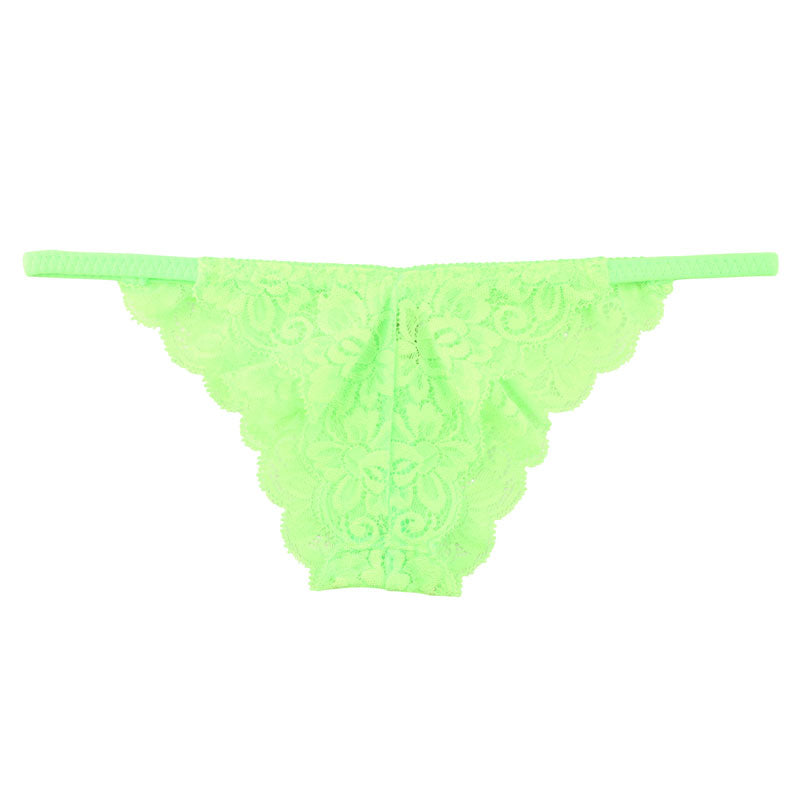 La Paum Women's Low-Rise Half-Back Panties with Sheer Stretch Lace. Sexy and elegant with an all-lace design. Comfortable fit for a flattering aesthetic. Product Code: 321242
