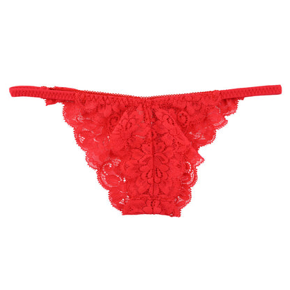La Paum Women's Low-Rise Half-Back Panties with Sheer Stretch Lace. Sexy and elegant with an all-lace design. Comfortable fit for a flattering aesthetic. Product Code: 321242