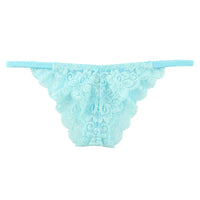 ラ・ポーム 透け感ストレッチレース使用 レディースローライズハーフバックショーツ 総レースデザインでセクシー＆エレガント 快適フィットで魅力的な美しさ 321242