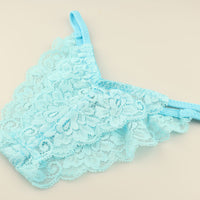 ラ・ポーム 透け感ストレッチレース使用 レディースローライズハーフバックショーツ 総レースデザインでセクシー＆エレガント 快適フィットで魅力的な美しさ 321242