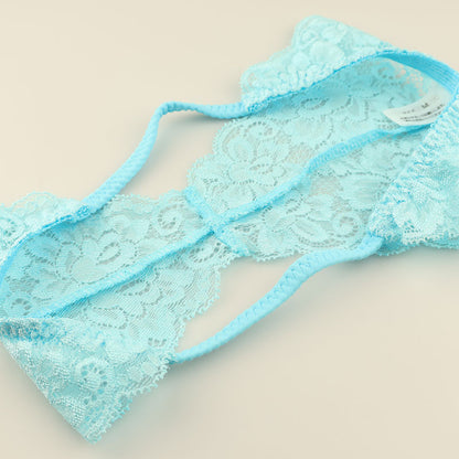 La Paum Women's Low-Rise Half-Back Panties with Sheer Stretch Lace. Sexy and elegant with an all-lace design. Comfortable fit for a flattering aesthetic. Product Code: 321242