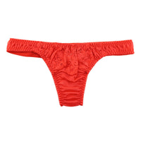 La Paum Women's Airy Sheer Lace T-Back Panties, Low-Rise, NHK Fabric, 321251