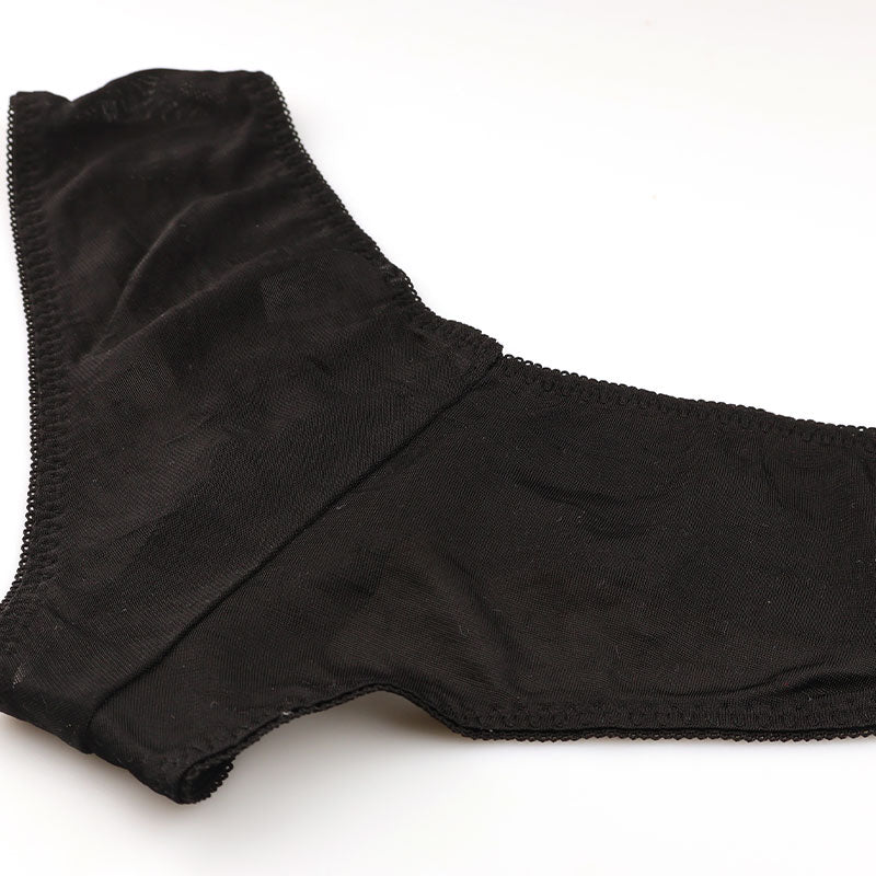 ラ・ポーム エアリーNHK生地 透け感ローライズホットパンツ 321255