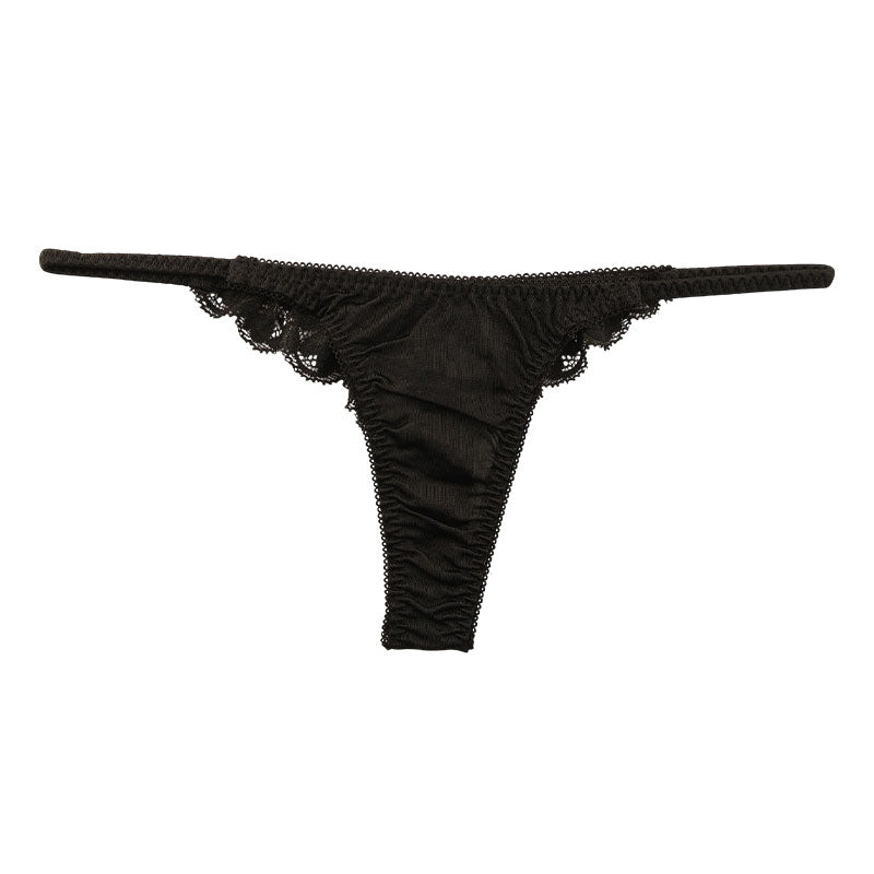 La Paum T-back Panties, Soft and Airy, NHK Fabric, with Elastic Side Binders, 321258