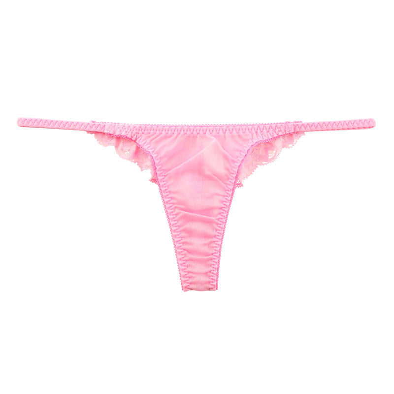 La Paum T-back Panties, Soft and Airy, NHK Fabric, with Elastic Side Binders, 321258