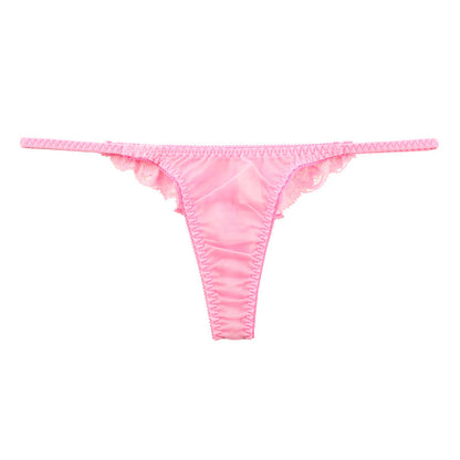 La Paum T-back Panties, Soft and Airy, NHK Fabric, with Elastic Side Binders, 321258