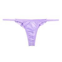 La Paum T-back Panties, Soft and Airy, NHK Fabric, with Elastic Side Binders, 321258