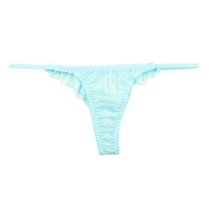 La Paum T-back Panties, Soft and Airy, NHK Fabric, with Elastic Side Binders, 321258