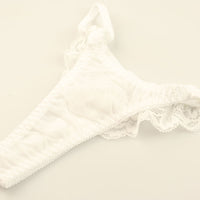 La Paum T-back Panties, Soft and Airy, NHK Fabric, with Elastic Side Binders, 321258