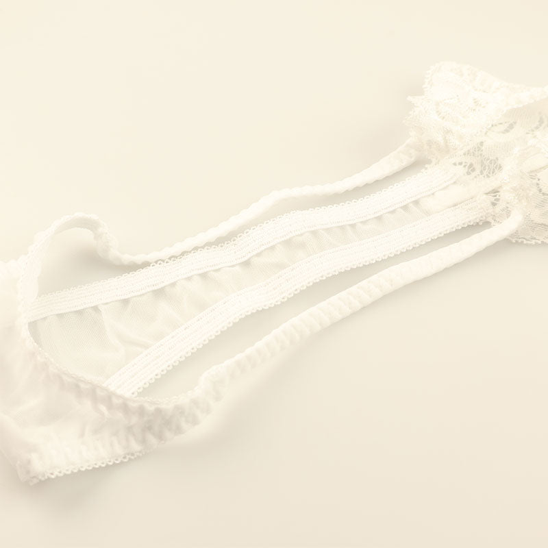 La Paum T-back Panties, Soft and Airy, NHK Fabric, with Elastic Side Binders, 321258