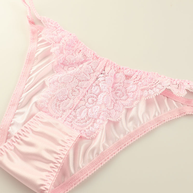La-Pomme Felica Fabric Beautiful Stretch Lace Side Binder Full Back Shorts 322070