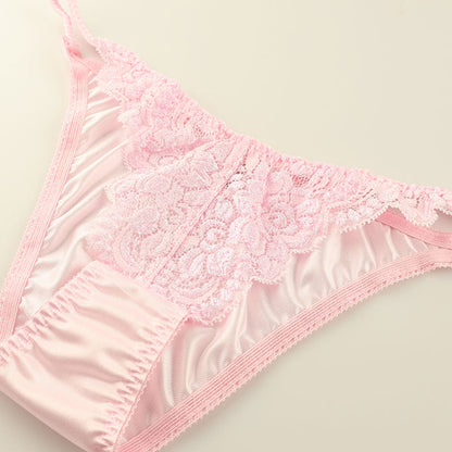 La-Pomme Felica Fabric Beautiful Stretch Lace Side Binder Full Back Shorts 322070