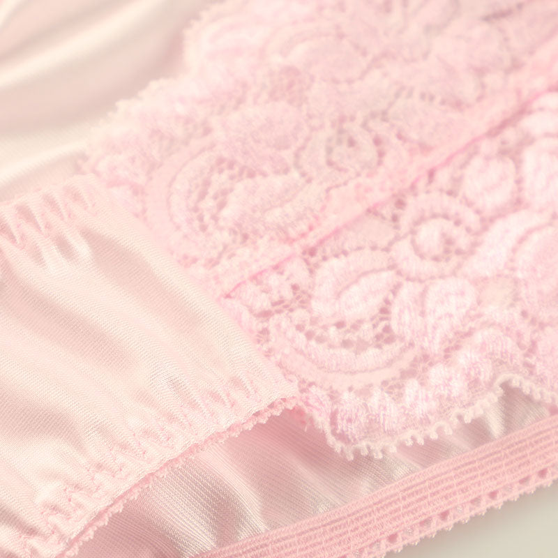 La-Pomme Felica Fabric Beautiful Stretch Lace Side Binder Full Back Shorts 322070