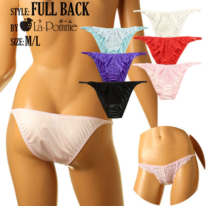 La-Pomme Felica Fabric Beautiful Stretch Lace Side Binder Full Back Shorts 322070