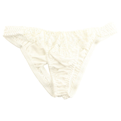 La Paume SSS fabric, sheer, beautiful lace, O-back shorts 322075