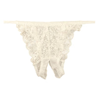 ラ・ポーム 柔らかNHK生地 レディースフルバックランジェリー シースルー透け感 オープンクロッチでセクシー＆エレガント 快適フィット 322084