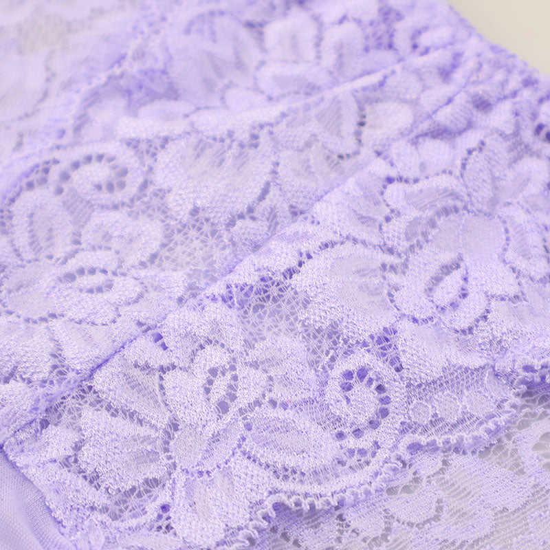 ラ・ポーム 柔らかNHK生地 レディースフルバックランジェリー シースルー透け感 オープンクロッチでセクシー＆エレガント 快適フィット 322084