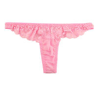 ラ・ポーム 柔らかNHK生地 Tバックショーツ レース使用 エレガントデザイン 322091