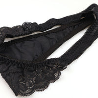 ラ・ポーム 柔らかNHK生地 Tバックショーツ レース使用 エレガントデザイン 322091