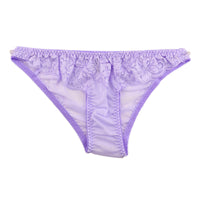 ラ・ポーム 柔らかNHK生地 フルバックショーツ レース使用 エレガントデザイン 322092