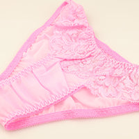 ラ・ポーム 柔らかNHK生地 フルバックショーツ レース使用 エレガントデザイン 322092