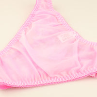 ラ・ポーム 柔らかNHK生地 フルバックショーツ レース使用 エレガントデザイン 322092