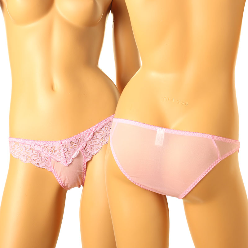 La Paum Soft NHK Fabric Full-Back Shorts with Lace Detailing and Elegant Design (Product Number: 322092)